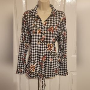 695 French laundry brand blouse